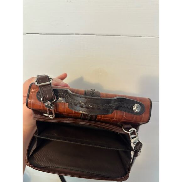 Marc Chantal MC Vintage Brown And Black Purse(Crossbody) - Picture 5 of 8